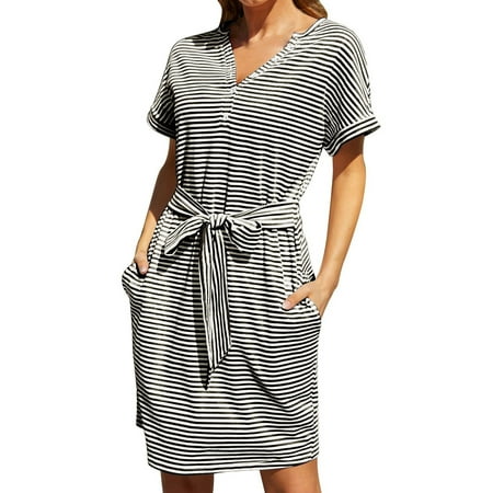 Lumento Women Casual Bohemian Pajamas Dress T-shirt Tunic Nightshirt Simple Button Down T Shirt
Lumento Women Casual Bohemian Pajamas Dress T-shirt Tunic Nightshirt Simple Button Down T Shirt