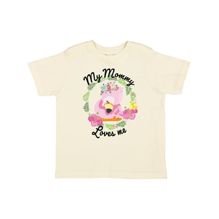Inktastic Baby Flamingo My Mommy Loves Me in Flower Wreath Gift Toddler Boy or Toddler Girl T-Shirt
Inktastic Baby Flamingo My Mommy Loves Me in Flower Wreath Gift Toddler Boy or Toddler Girl T-Shirt