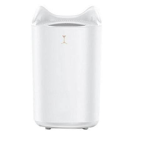 Humidifier Essential Oil Diffuser Double Nozzle with Colorful LED Light Humidifiers Aromatherapy(White)
Humidifier Essential Oil Diffuser Double Nozzle with Colorful LED Light Humidifiers Aromatherapy(White)