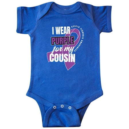 Inktastic I Wear Purple For My Cousin Cystic Fibrosis Awareness Gift Baby Boy or Baby Girl Bodysuit
Inktastic I Wear Purple For My Cousin Cystic Fibrosis Awareness Gift Baby Boy or Baby Girl Bodysuit