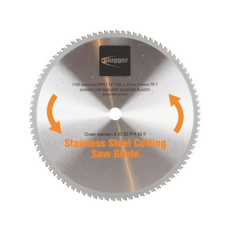 Fein Slugger Metal Cutting Saw for Mild and Thin Metal Aluminum and Stainless Steel - 90 Teeth 14 Diameter - 63502014620
Fein Slugger Metal Cutting Saw for Mild and Thin Metal Aluminum and Stainless Steel - 90 Teeth 14 Diameter - 63502014620