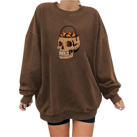 Long Sleeve Shirts for Women Under Scrubs Women s Halloween Fashion Autumn Printed Loose Long Sleeve Blouse Round Neck Casual Pullover Tops Sweatershirt Long Sleeve Shirts And Blouses Clearance
Long Sleeve Shirts for Women Under Scrubs Women s Halloween Fashion Autumn Printed Loose Long Sleeve Blouse Round Neck Casual Pullover Tops Sweatershirt Long Sleeve Shirts And Blouses Clearance