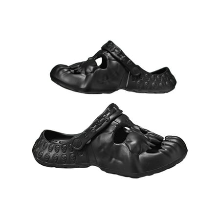 Daeful Mens Clogs Summer Beach Shoes Closed Toe Slide Sandals Comfort Slip On Shower Sandal Men Skull Design Black 9.5-10.5
Daeful Mens Clogs Summer Beach Shoes Closed Toe Slide Sandals Comfort Slip On Shower Sandal Men Skull Design Black 9.5-10.5