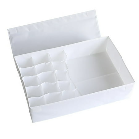 Anvazise Washable Houseware Underwear Socks Shorts Bra Organizer Storage Box with Lid 
Anvazise Washable Houseware Underwear Socks Shorts Bra Organizer Storage Box with Lid