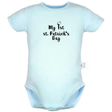 My 1st st. Patrick s Day Funny Rompers For Babies Newborn Baby Unisex Bodysuits Infant Jumpsuits Toddler 0-24 Months Kids One-Piece Oufits (Blue 12-18 Months)
My 1st st. Patrick s Day Funny Rompers For Babies Newborn Baby Unisex Bodysuits Infant Jumpsuits Toddler 0-24 Months Kids One-Piece Oufits (Blue 12-18 Months)