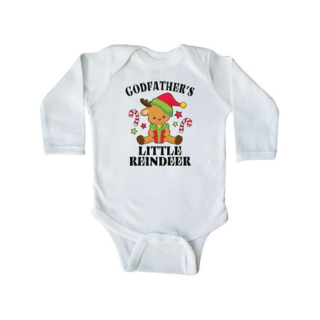 Inktastic Christmas Godfather s Little Reindeer with Candy Canes Gift Baby Boy or Baby Girl Long Sleeve Bodysuit
Inktastic Christmas Godfather s Little Reindeer with Candy Canes Gift Baby Boy or Baby Girl Long Sleeve Bodysuit