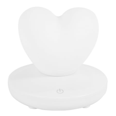 Dimmable Led Night Light Lamp Silicon Love Heart For Baby Children Bedside Bedroom Living Room DecorationWhite
Dimmable Led Night Light Lamp Silicon Love Heart For Baby Children Bedside Bedroom Living Room DecorationWhite