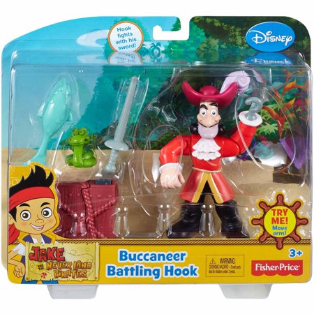 Jake and the Never Land Pirates Buccaneer Battling Hook Action Figure