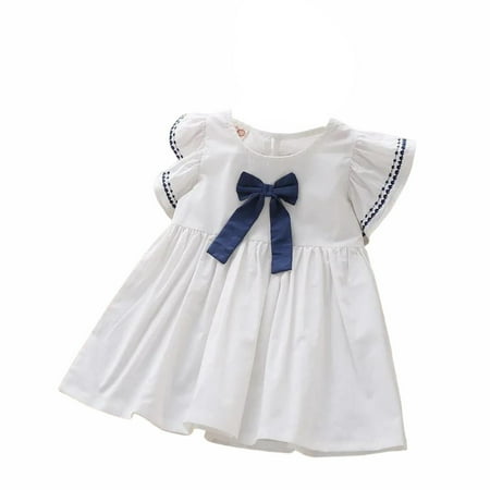 WUDATI Teen skirt Floral Skirt White Long Skirt Bubble Skirt Toddler Girl Princess Skirt Butterfly Sleeve Dress Cute Dress With Bow On Chest For Girls Soft Breathable and Flexible Material
WUDATI Teen skirt Floral Skirt White Long Skirt Bubble Skirt Toddler Girl Princess Skirt Butterfly Sleeve Dress Cute Dress With Bow On Chest For Girls Soft Breathable and Flexible Material