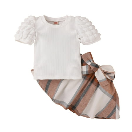 KI-8jcuD Easter Outfits For Girls Toddler Girls Short Sleeve Ribbed T Shirt Tops Plaid Skirt Outfits Matching Items Baby Gift Girls Girl 2T Little Girl Crop Top Outfits Winter Teen Girl Clothes Litt
KI-8jcuD Easter Outfits For Girls Toddler Girls Short Sleeve Ribbed T Shirt Tops Plaid Skirt Outfits Matching Items Baby Gift Girls Girl 2T Little Girl Crop Top Outfits Winter Teen Girl Clothes Litt