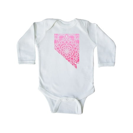 Inktastic Nevada Silhouette Mandala Gift Baby Boy or Baby Girl Long Sleeve Bodysuit
Inktastic Nevada Silhouette Mandala Gift Baby Boy or Baby Girl Long Sleeve Bodysuit