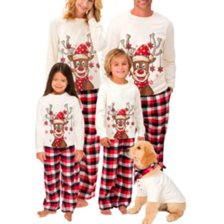 Shuttle tree Family Matching Christmas Pajamas Set Adult And Kids Sleepwear Christmas Reindeer Print PJS Outfit
Shuttle tree Family Matching Christmas Pajamas Set Adult And Kids Sleepwear Christmas Reindeer Print PJS Outfit