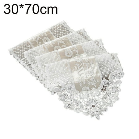 XIEC Romantic Flower Lace Table Runner Tablecloth TV Cabinet Cover Home Kitchen Decor
XIEC Romantic Flower Lace Table Runner Tablecloth TV Cabinet Cover Home Kitchen Decor
