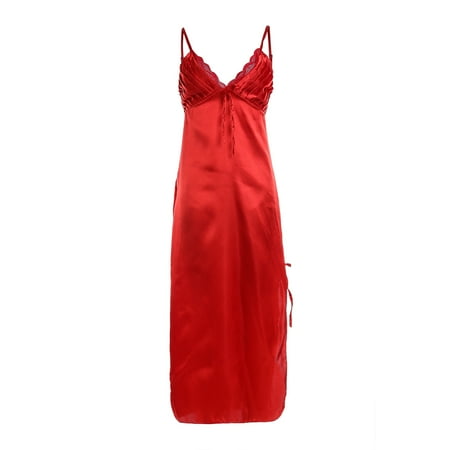 LSFYSZD Women s Satin Silk Long Sleepwear Pajamas Nightdress Lingerie Nightwear Dress Lace Trimmed One-piece
LSFYSZD Women s Satin Silk Long Sleepwear Pajamas Nightdress Lingerie Nightwear Dress Lace Trimmed One-piece
