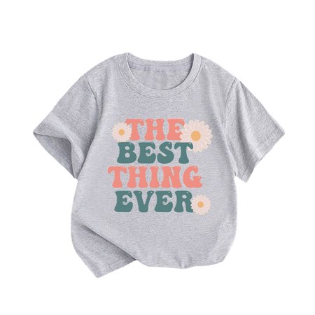 Toddler Casual Summer T-shirt Fashion Loose Round Neck Print Blouse Trendy Short Sleeve Tops
Toddler Casual Summer T-shirt Fashion Loose Round Neck Print Blouse Trendy Short Sleeve Tops