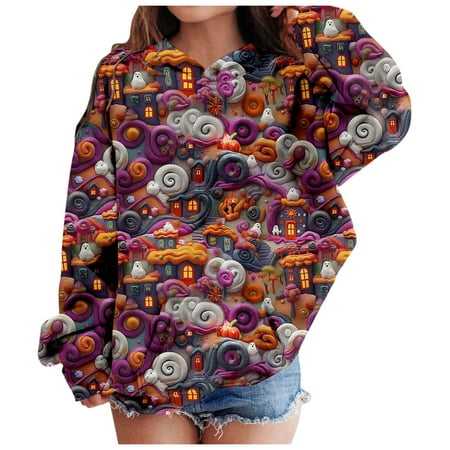 Children Fashion Casual Printed Pocket Long Sleeve Hoodie Sports Hoodie Halloween Toddler Clothes Navy Blue Sweater for Girls Sister Outfits
Children Fashion Casual Printed Pocket Long Sleeve Hoodie Sports Hoodie Halloween Toddler Clothes Navy Blue Sweater for Girls Sister Outfits