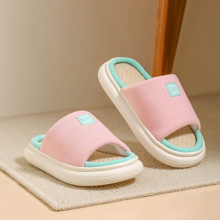 CoCopeaunt Flax Women Slippers Open Toe Home Solid Color EVA Non-slip Thick Sole Sofe 2022 New Spring Autumn Indoor Couples Shoes
CoCopeaunt Flax Women Slippers Open Toe Home Solid Color EVA Non-slip Thick Sole Sofe 2022 New Spring Autumn Indoor Couples Shoes