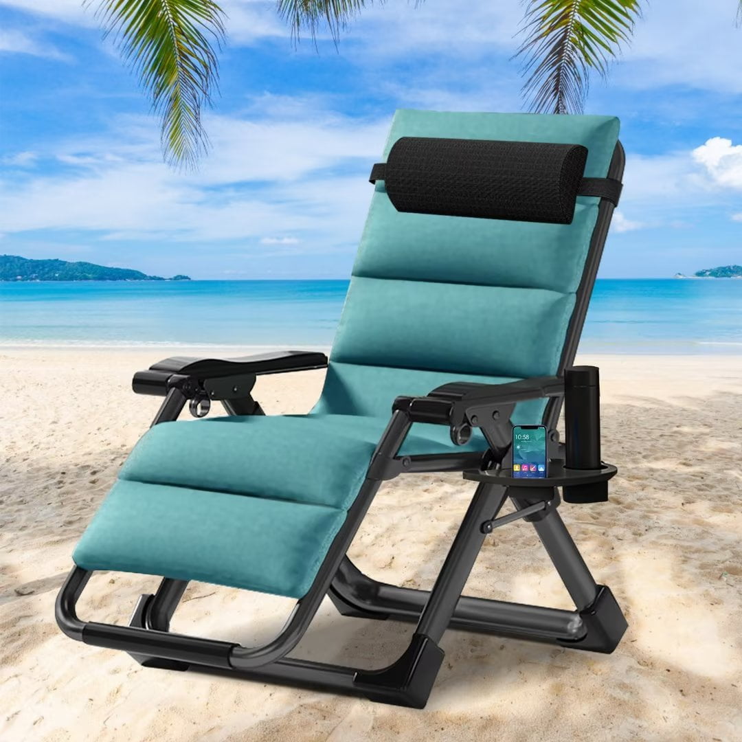 Docred Oversize Zero Gravity Chair Lawn Recliner Folding Portable