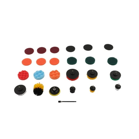 FAGINEY 25 Pieces Drill Brush Power Scrub Pads Sponge Set Multipurpose Carpet Tile Tool For Car Truck Home Kitchen Drill Brush Set Power Scrubber Brush
FAGINEY 25 Pieces Drill Brush Power Scrub Pads Sponge Set Multipurpose Carpet Tile Tool For Car Truck Home Kitchen Drill Brush Set Power Scrubber Brush
