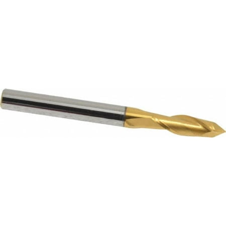 Melin Tool 26084 Drill Mill 3/16 Diam 5/8 LOC 2 Flute 2 OAL 3/16 Shank
