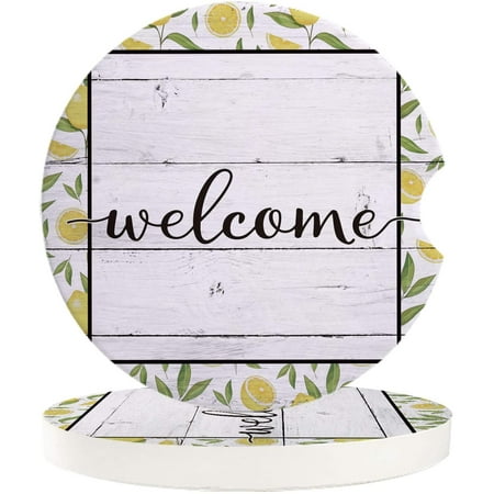 KXMDXA Fresh Fruits Summer Lemon Wood Grain Tile Set of 6 Car Coaster for Drinks Absorbent Ceramic Stone Coasters Cup Mat with Cork Base for Home Kitchen Room Coffee Table Bar Decor
KXMDXA Fresh Fruits Summer Lemon Wood Grain Tile Set of 6 Car Coaster for Drinks Absorbent Ceramic Stone Coasters Cup Mat with Cork Base for Home Kitchen Room Coffee Table Bar Decor
