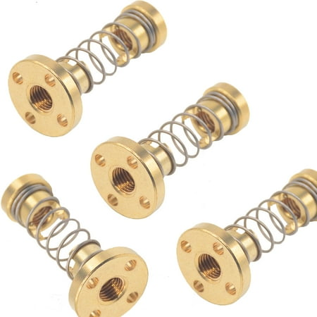 1pc T8 Anti Backlash Spring Loaded Nut Elimination Gap Nut for 8mm Threaded Rod Lead Screws DIY CNC 3D Printer Parts
1pc T8 Anti Backlash Spring Loaded Nut Elimination Gap Nut for 8mm Threaded Rod Lead Screws DIY CNC 3D Printer Parts