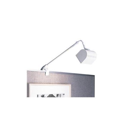 WAC Lighting 150W Line Voltage Clamp Mount Display White Lighting Fixture