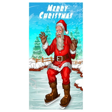 Garlands Outdoor Christmas Door Decoration Door Cover Hanging Cloth Holiday Party Layout Scene Background Cloth
Garlands Outdoor Christmas Door Decoration Door Cover Hanging Cloth Holiday Party Layout Scene Background Cloth