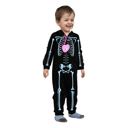 Paiyanr Toddler Boys Girls Hooded Bodysuit Halloween Skull Printed Family Parent-Child Wear Long Sleeved Romper Jumpsuit Black-Baby
Paiyanr Toddler Boys Girls Hooded Bodysuit Halloween Skull Printed Family Parent-Child Wear Long Sleeved Romper Jumpsuit Black-Baby