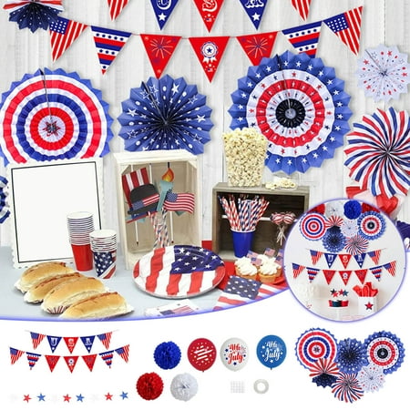 WJSXC 2023 Summer Savings! 4th of July Decorations Clearance American Independence Day Party Paper Fan Triangular Flag Multicolor
WJSXC 2023 Summer Savings! 4th of July Decorations Clearance American Independence Day Party Paper Fan Triangular Flag Multicolor
