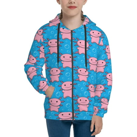 Hoodies for Teen Girls Boys Pink Cartoon Cute Axolotl Long Sleeve Youth Kids Essentials Zip Up Hoodie Lghtweight Fashion Hoodies & Sweatshirts Jacket Fall Winter Outfits Tops
Hoodies for Teen Girls Boys Pink Cartoon Cute Axolotl Long Sleeve Youth Kids Essentials Zip Up Hoodie Lghtweight Fashion Hoodies & Sweatshirts Jacket Fall Winter Outfits Tops