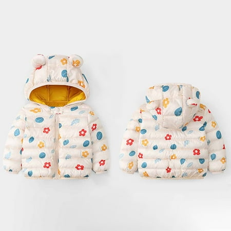 TUOBARR Toddler Baby Boys Girls Autumn Winter Light Cotton Padded Jacket Hooded Zipper Jacket Coat Beige (1-6Years)
TUOBARR Toddler Baby Boys Girls Autumn Winter Light Cotton Padded Jacket Hooded Zipper Jacket Coat Beige (1-6Years)