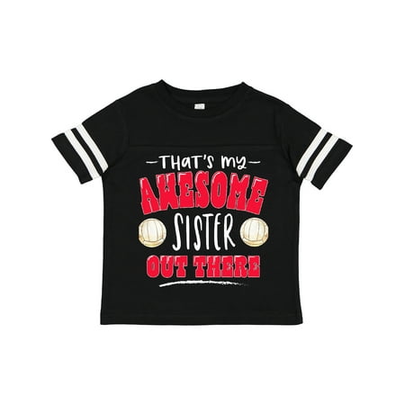 Inktastic That s My Awesome Sister out There with Volleyball Gift Toddler Boy or Toddler Girl T-Shirt
Inktastic That s My Awesome Sister out There with Volleyball Gift Toddler Boy or Toddler Girl T-Shirt