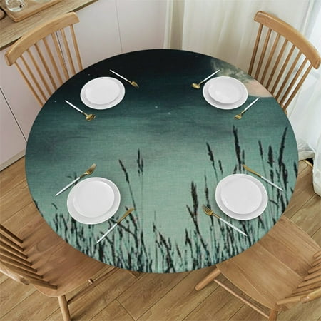 Patifu Moon Grass Dark Sky Round Tablecloth Stain-Resistant Washable for Indoor Outdoor Restaurants Weddings Parties Home Decor 54 -58
Patifu Moon Grass Dark Sky Round Tablecloth Stain-Resistant Washable for Indoor Outdoor Restaurants Weddings Parties Home Decor 54 -58