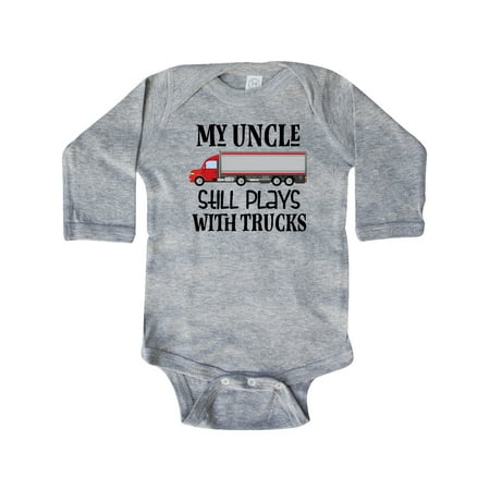 Inktastic Truck Driver Uncle Gift for Nephew Gift Baby Boy or Baby Girl Long Sleeve Bodysuit
Inktastic Truck Driver Uncle Gift for Nephew Gift Baby Boy or Baby Girl Long Sleeve Bodysuit