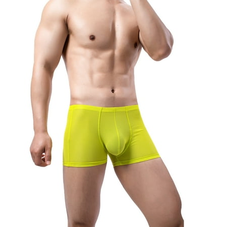 Youmylove Men Sexy Underwear Boxer Briefs Mesh Breathable Underpants Chemise Negligee Nightgowns
Youmylove Men Sexy Underwear Boxer Briefs Mesh Breathable Underpants Chemise Negligee Nightgowns