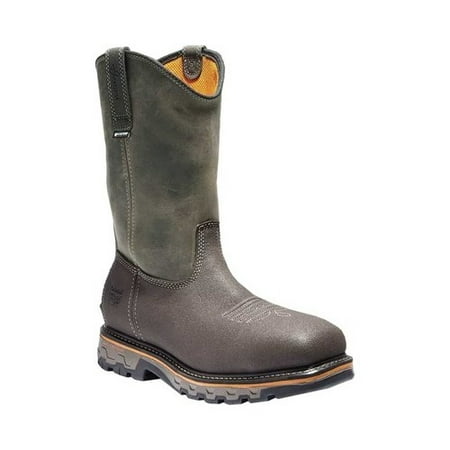 

Timberland PRO True Grit Men s Brown Comp Toe EH WP Pull On Boot (12.0 W)