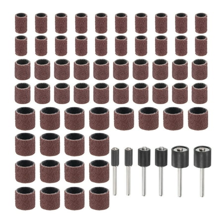 Sanding Drum Set Sanding Sleeves Sandpaper Kit with Drum Mandrel for Rotary Tool 80 Grit 66pcs
Sanding Drum Set Sanding Sleeves Sandpaper Kit with Drum Mandrel for Rotary Tool 80 Grit 66pcs
