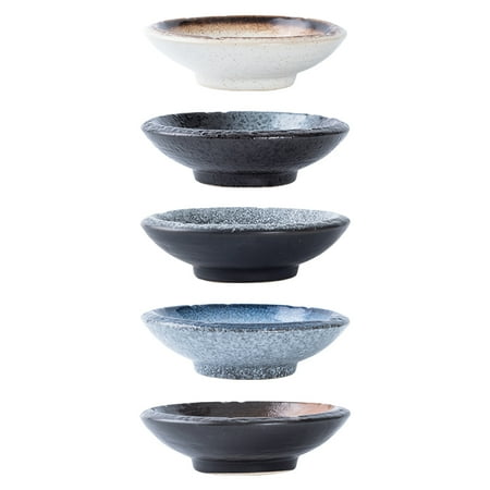 FRCOLOR 5Pcs Ceramic Sauce Dishes Sauce Plates Ceramic Condiment Plates (Assorted Color)
FRCOLOR 5Pcs Ceramic Sauce Dishes Sauce Plates Ceramic Condiment Plates (Assorted Color)