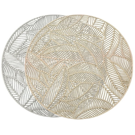 Round Placemat Hollow Restaurant Table Mat Coffee Cup Mat Combination Leaf Insulation Placemat
Round Placemat Hollow Restaurant Table Mat Coffee Cup Mat Combination Leaf Insulation Placemat