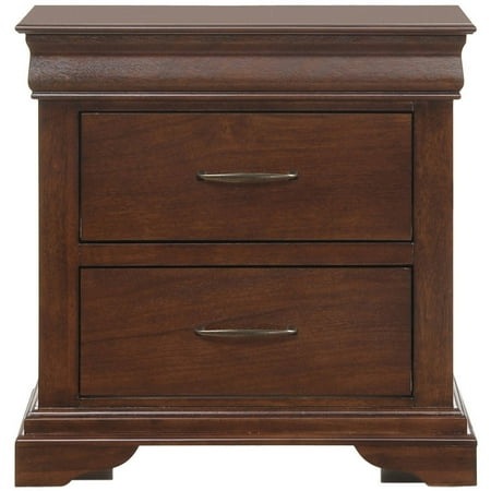 Better Homes and Gardens Maple Ridge Nightstand, Mahogany