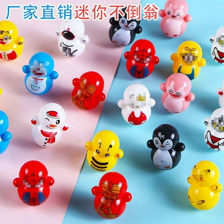60pcs Mini Tumbler Toys Plastic Mini Cute Animal Tumbler Toys Kids Toys Birthday Party Favors Random Color/Style
60pcs Mini Tumbler Toys Plastic Mini Cute Animal Tumbler Toys Kids Toys Birthday Party Favors Random Color/Style