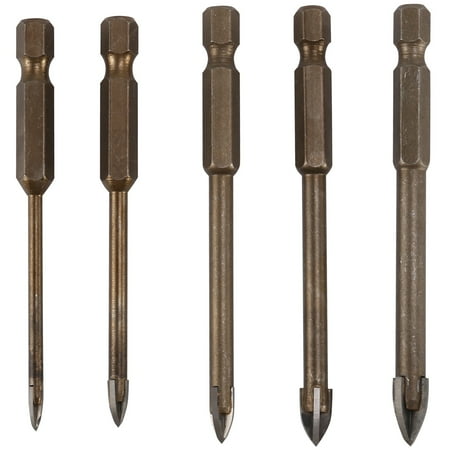 5 Pcs Efficient Universal Drilling Tool Multifunctional Triple-Cornered Cross Alloy Drill Bit Set (3/4/5/6/8mm)
5 Pcs Efficient Universal Drilling Tool Multifunctional Triple-Cornered Cross Alloy Drill Bit Set (3/4/5/6/8mm)