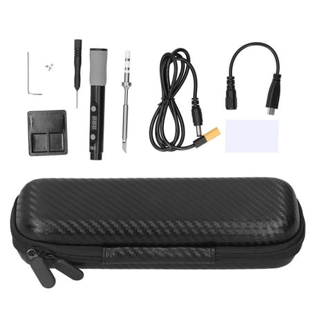 Electric Soldering Iron Set Mini Portable Welding Tools with Extended Storage Bag SQD60B
Electric Soldering Iron Set Mini Portable Welding Tools with Extended Storage Bag SQD60B