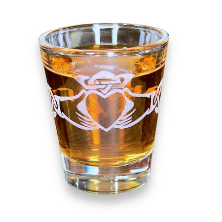 2oz Claddagh Shot glass 
2oz Claddagh Shot glass