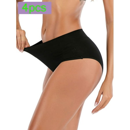 FOCUSSEXY Women s Panties 4 Pack Sexy Underwear for Women Stretch Cotton Seamless Underwear Briefs Soft Breathable High Waisted Full Coverage Ladies Panties
FOCUSSEXY Women s Panties 4 Pack Sexy Underwear for Women Stretch Cotton Seamless Underwear Briefs Soft Breathable High Waisted Full Coverage Ladies Panties