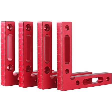 Aluminum Alloy 90 Degree Positioning Brackets 4.7 x 4.7 90° L-Type Corner Clamp Right Angle Clamps for Drawers Cabinets Picture Frame
Aluminum Alloy 90 Degree Positioning Brackets 4.7 x 4.7 90° L-Type Corner Clamp Right Angle Clamps for Drawers Cabinets Picture Frame