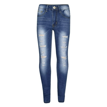 Leutsin 3-14 Years Old Children s Fashion Tight Hole Pocket Button Zipper Long Jeans
Leutsin 3-14 Years Old Children s Fashion Tight Hole Pocket Button Zipper Long Jeans