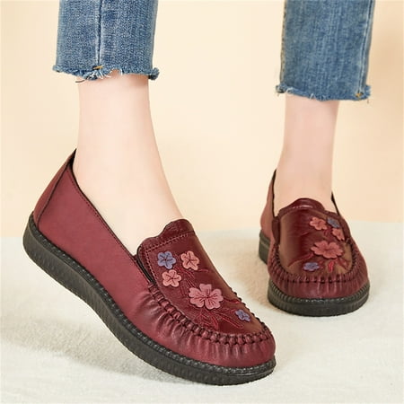 FZM Fashion Autumn Women Casual Shoes Flat Soft Bottom Comfortable Flower Solid Color Round Toe
FZM Fashion Autumn Women Casual Shoes Flat Soft Bottom Comfortable Flower Solid Color Round Toe