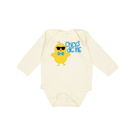 Inktastic Chicks Dig Me Cute Chick in Sunglasses Gift Baby Boy or Baby Girl Long Sleeve Bodysuit
Inktastic Chicks Dig Me Cute Chick in Sunglasses Gift Baby Boy or Baby Girl Long Sleeve Bodysuit